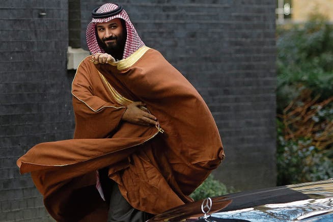 Der saudi-arabische Kronprinz Mohammed bin Salman. (Bild: Alastair Grant/AP (7. März 2018))