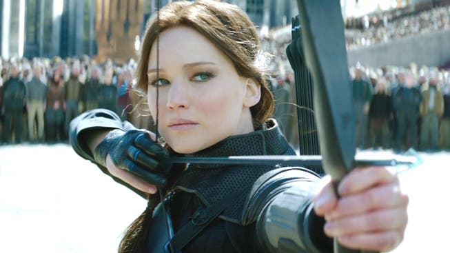 Jennifer Lawrence in «The Hunger Games» alias «Die Tribute von Panem». Die Musik wurde im KKL vom City Light Symphony Orchestra dargeboten. (Bild: PD)