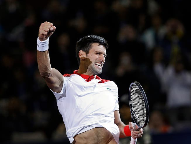 Derzeit praktisch unschlagbar: Novak Djokovic (Bild: KEYSTONE/AP/ANDY WONG)