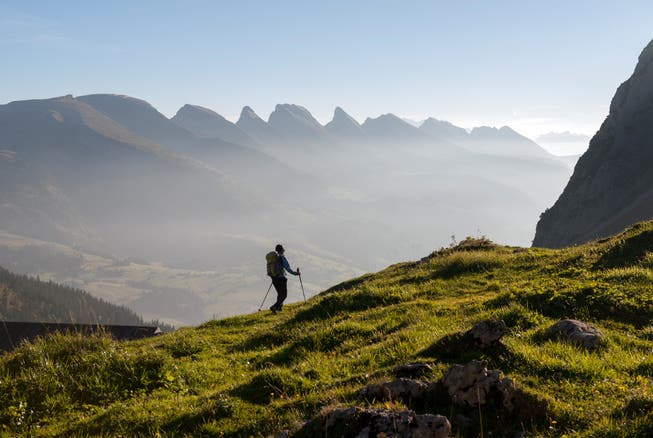 Das Toggenburg gilt als eines der schönsten Wandergebiete der Schweiz. (Bild: swiss-image.ch/Dolores Rupa)
