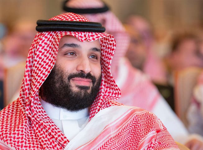 Wegen der Ermordung vom Jamal Khashoggi unter Druck: der saudische Kronprinz Mohammed bin Salman 