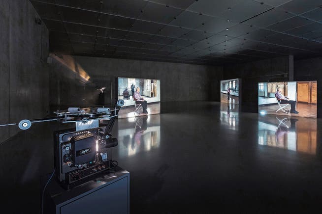 Die britische Künstlerin Tacita Dean arbeitet mit alten Filmtechniken und sucht bewusst den Kontrast zur digitalen Technik. (Bild: Markus Tretter)