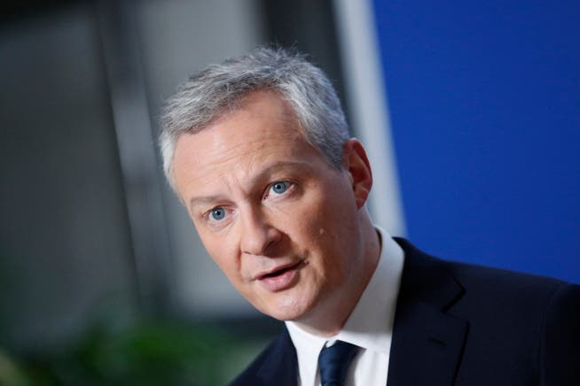 Der französische Finanzminister Bruno Le Maire (Bild: Keystone Archiv/AP Photo/François Mori 12. Januar 2018)