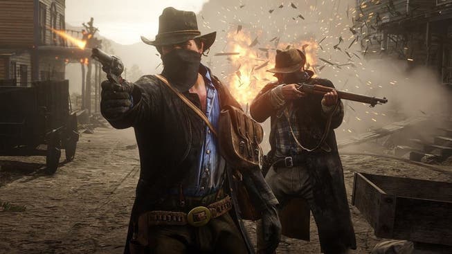 In «Red Dead Redemption 2» schlüpft man in die Rolle eines Banditen. (Bild: Rockstar Games)