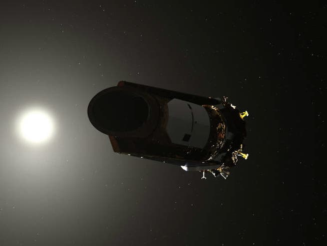 Der Planetenjäger «Kepler» war 2009 in die Erdumlaufbahn gebracht worden, um nach Planeten ausserhalb unseres Sonnensystems zu suchen. (Bild: Keystone/EPA NASA/NASA HANDOUT)