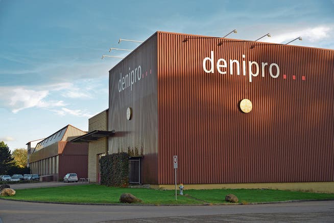 Die Produktionshallen der Denipro ganz im Westen von Weinfelden. (Bild: Mario Testa)
