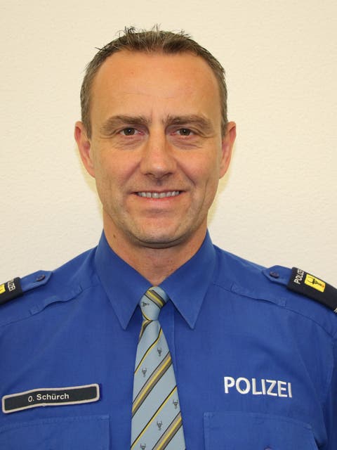 Oliver Schürch, Chef der Bereitschafts- und Verkehrspolizei Ur. (Bild: PD)