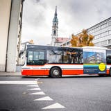 Ein Stadtbus unterwegs beim Kasernenplatz. (Bild: Andrea Stalder)