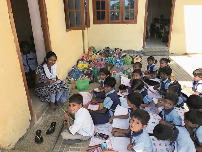 Auch Schulbildung für die Waisenkindern ist ein Anliegen der Stiftung. (Bild: PD)