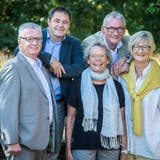 Die Jury des «Who is Who» der Thurgauer Zeitung 2018: Bernhard Koch, David Angst, Katharina Winiger, Rolf Müller und Sabine Ruf. (Bild: Reto Martin