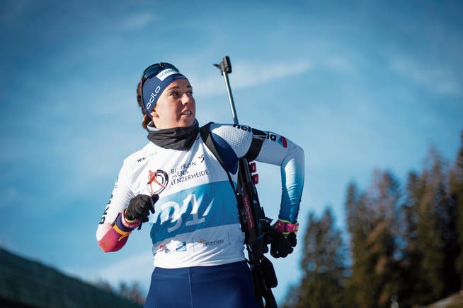 Lena Häckis Ziel sind die Olympischen Spiele 2022. (Bild: Gian Ehrenzeller/Keystone (Lenzerheide, 21. November 2018))
