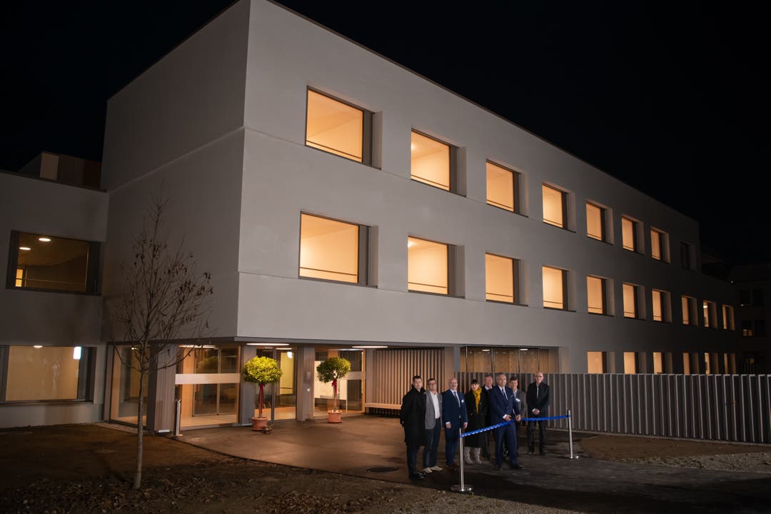 Der Neubau Haus C in St. Urban wurde am Donnerstag, 29. November, offiziell eröffnet. (Bilder: PD/Luzerner Psychiatrie)