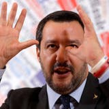 Der italienische Innenminister Matteo Salvini. (Bild: Gregorio Borgia/AP (Rom, 10. Dezember 2018))