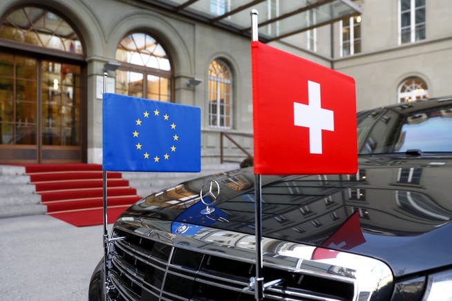 Die Zusammenarbeit der Schweiz mit der EU in Asylfragen erfährt finanzielle Veränderungen: Der Ständerat hat einer Änderung im Asylgesetz zugestimmt. (KEYSTONE/Peter Klaunzer)