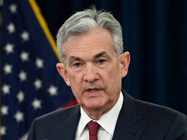 Seine Zinspolitik passt US-Präsident Donald Trump nicht: Notenbank-Chef Jerome Powell. (Bild: KEYSTONE/AP/SUSAN WALSH)