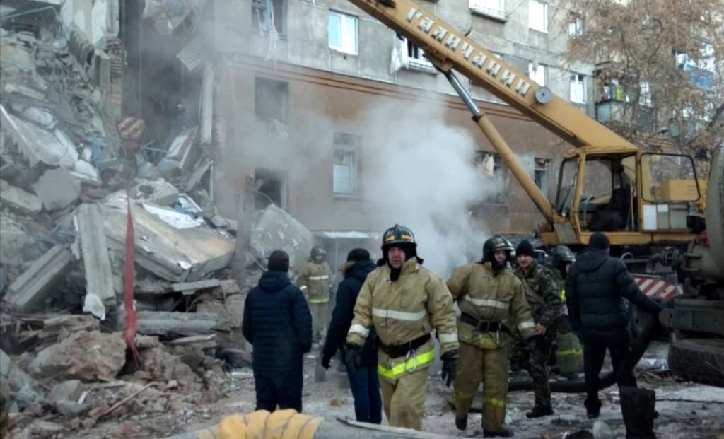 In Magnitogorsk wurde der Katastrophenfall ausgerufen. (Bild: Keystone)
