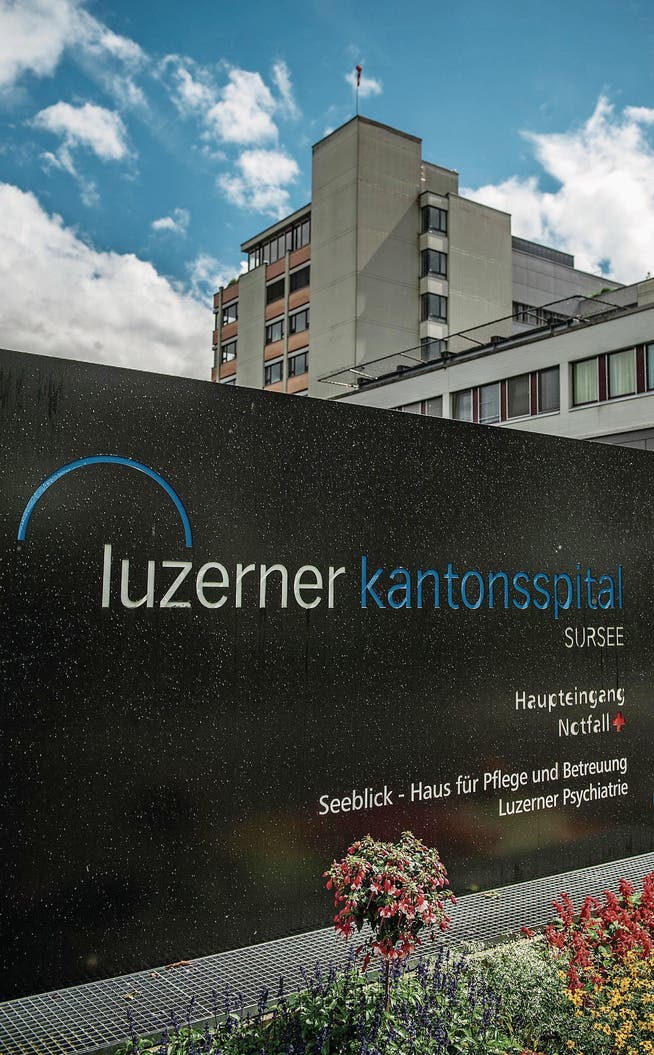 Die Zukunft des Luzerner Kantonsspitals in Sursee ist offen. (Bild: Boris Bürgisser (15. Juni 2016))