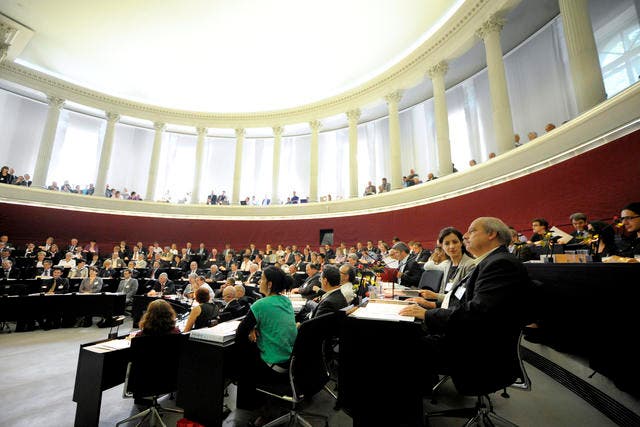 Kantonsratssession vom 20. Juni im Regierungsratssaal. (Bild: Pius Amrein/Neue LZ)