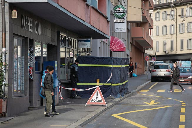 An der Baselstrasse in Luzern wurde kürzlich ein Mann erstochen. Das Opfer war ein 34-jähriger Eritreer, wie die Luzerner Polizei mitteilte. (Bild: Dominik Wunderli (2. November 2017))
