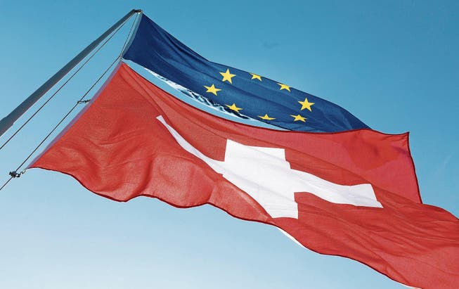 Für einmal weht der Wind in die gleiche Richtung: Die Schweiz und die EU haben ein wichtiges Abkommen aktualisiert. (Bild: Gaëtan Bally/Keystone)