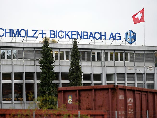 Der Stahlkonzert Schmolz+Bickenbach kann Teile von Asco Industries übernehmen. (Bild: KEYSTONE/URS FLUEELER)