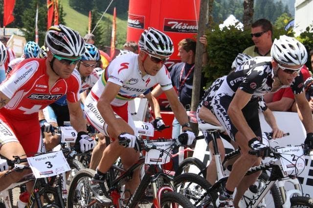 Starter am letztjährigen Racer Bikes Cup in Engelberg. (Bild pd)