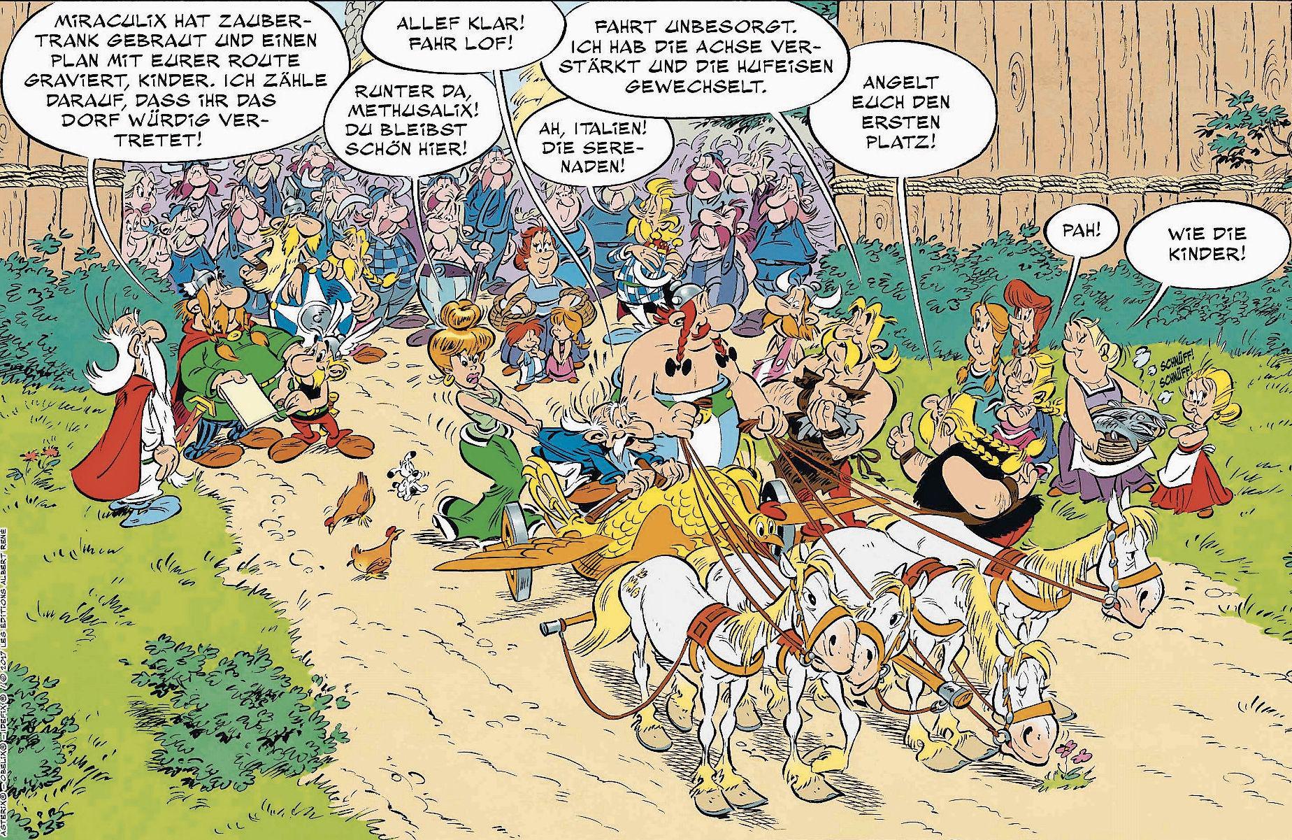 BPZ:/" Asterix und die Römer zum Aussuchen " 