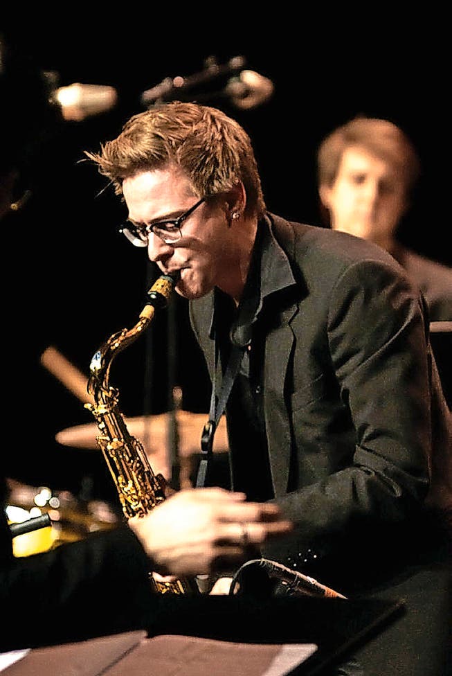 Saxofonist Linus Amstad wird am Konzert der Stadtmusik den Förderpreis der Korporation Zug entgegennehmen. (Bild: PD)
