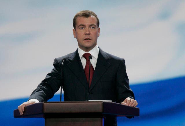 Der russische Präsident Dimitri Medwedew. (Bild kremlin.ru)