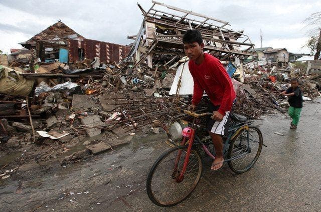 Die Stadt Luzern unterstützt die Opfer des Taifuns in den Philippinen. (Bild: Keystone)