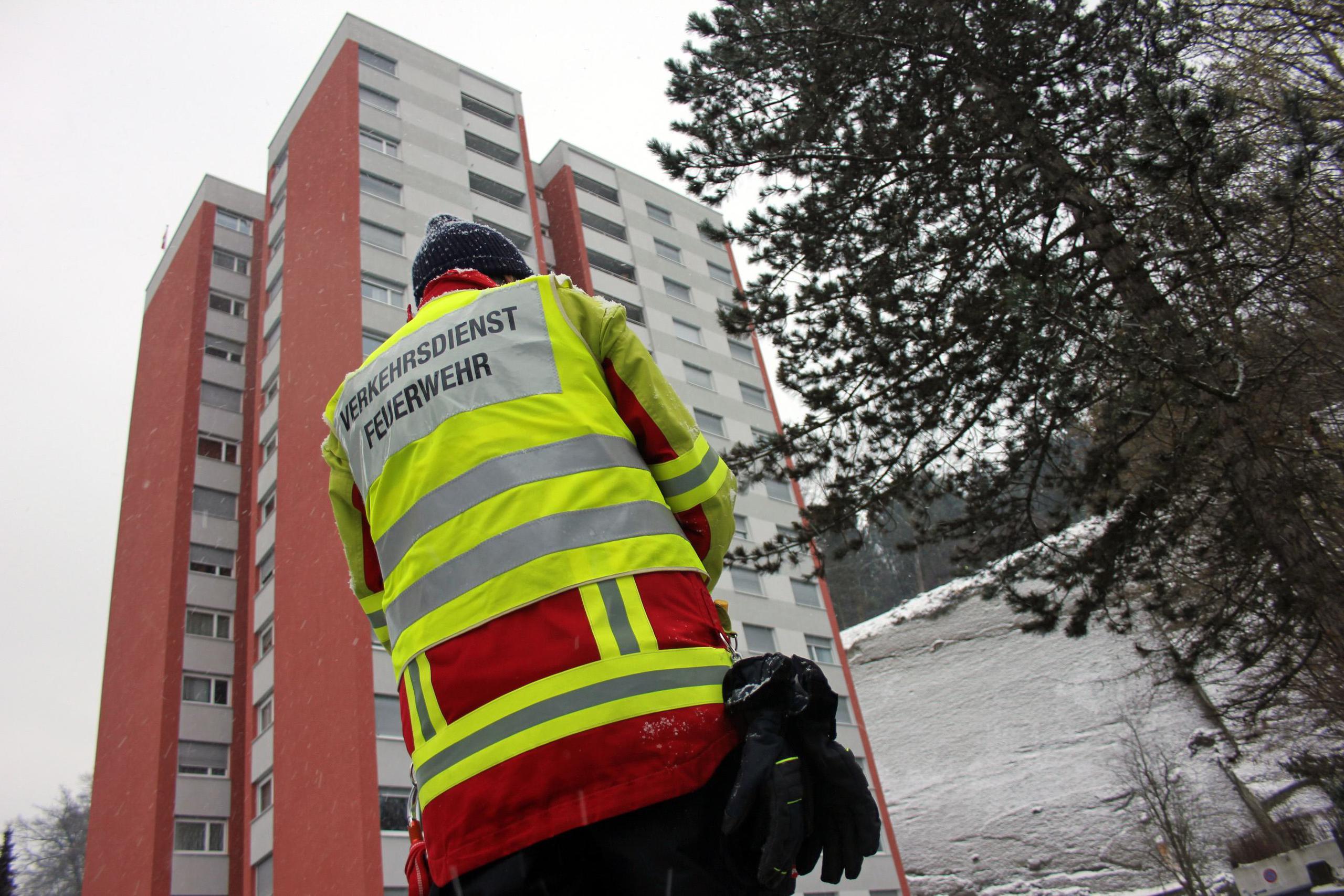 STADT LUZERN: 125 Personen Wegen Losem Fels Evakuiert