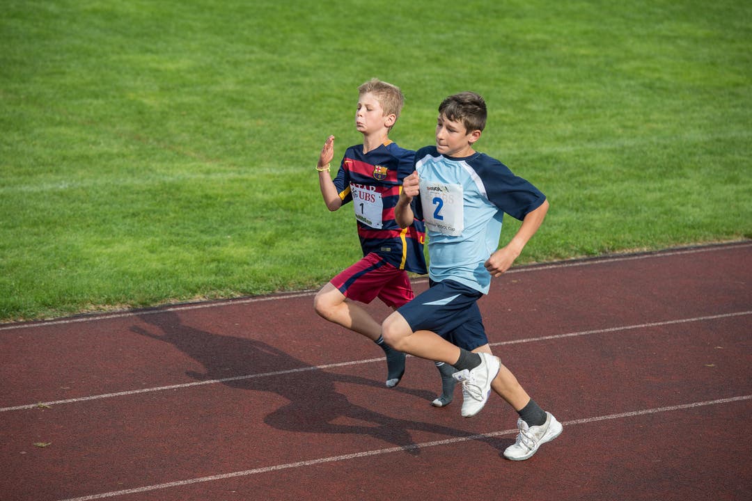 Mit rund 300 Mehrteilnehmern gegenüber dem Vorjahr erlebt der kantonale Schulsporttag ein Rekordergebnis. (Bild: Dominik Wunderli)