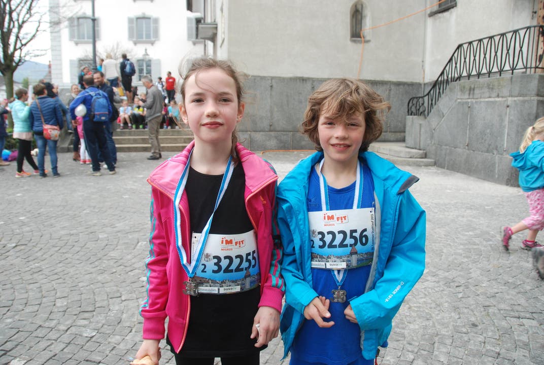 Emma Berger (links) und Camille Bieri aus Luzern. (Bild: Swiss-Image)