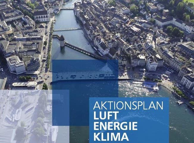 Mit dem Aktionsplan zeigt die Luzerner Stadtregierung auf, wie der Energieverbrauch pro Kopf nachhaltig gesenkt werden soll. (Bild: pd)