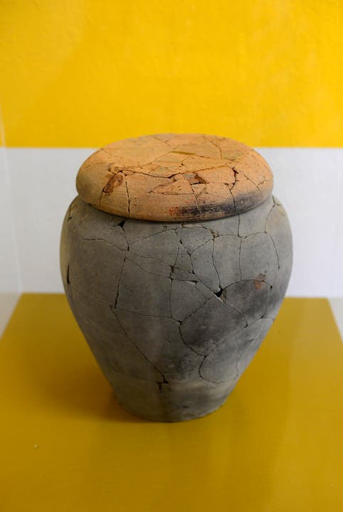 Eine römische Urne aus dem 2. bis 4. Jahrhundert. (Bild: Keystone)