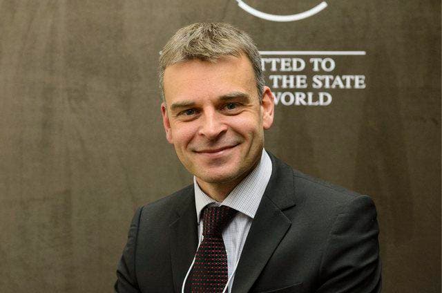 Obwohl Olivier Schwab ebenfalls beim WEF arbeitet, ist er in der Öffentlichkeit bisher weitgehend unbekannt. (Bild: Keystone (Davos, 22. Januar 2013))