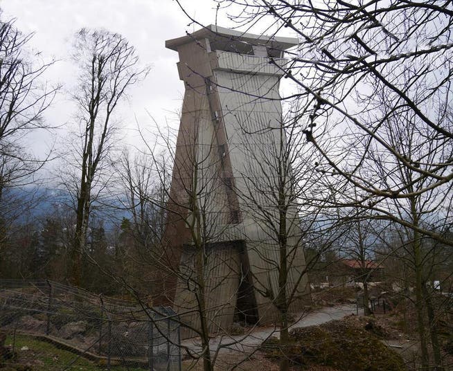 So soll der neue Turm im Tierpark Goldau aussehen. (Bild PD)