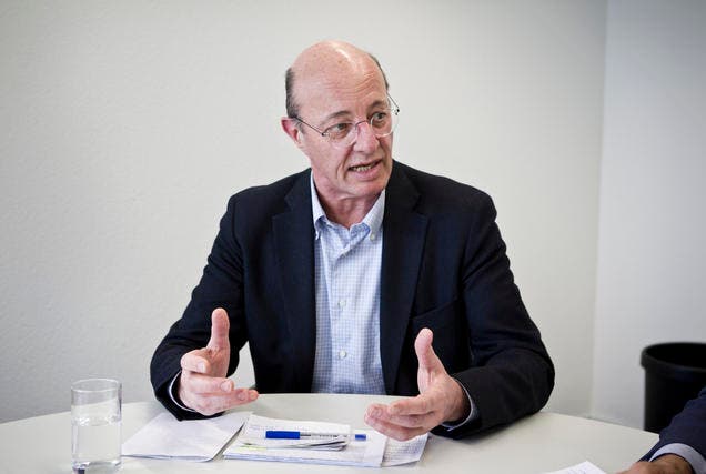 Louis Schelbert will für die Grünen ins Stöckli. (Bild: Manuela Jans / Neue LZ)