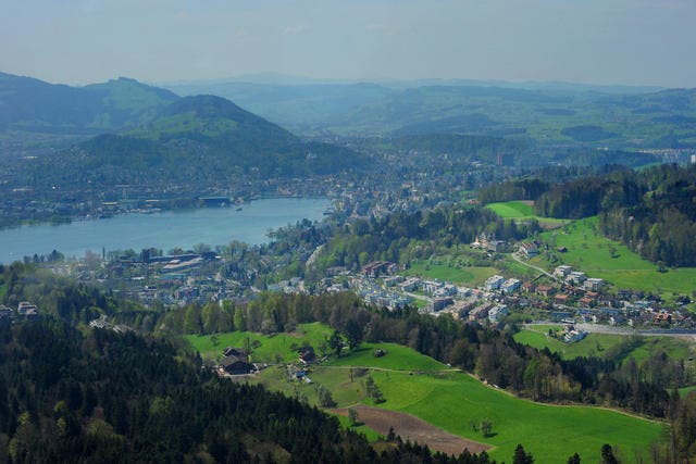 Rund 223'000 Einwohner lebten Ende 2013 in der Agglomeration Luzern. (Bild: Archiv Boris Bürgisser / Neue LZ)
