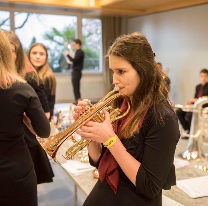 Die Hinterländer Jugend Brass Band. (Bild: Philippe Dutoit)