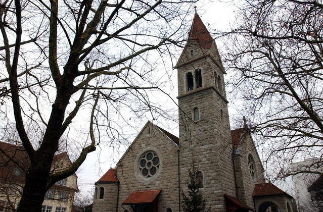 Die reformierte Kirche Zug. (Bild Christof Borner-Keller)