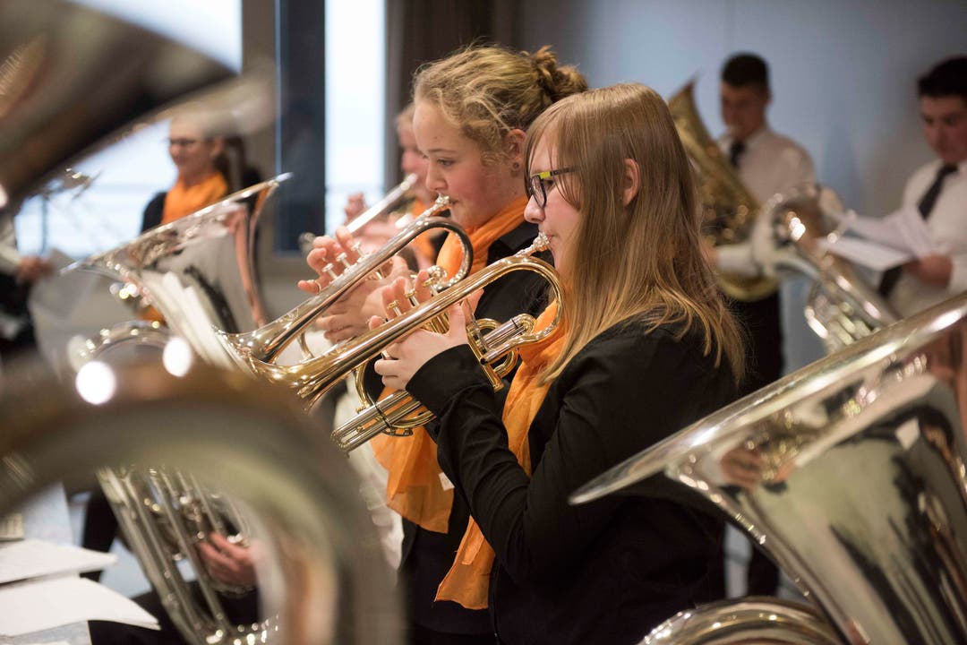 Die Entlebucher Jugend Brass Band. (Bild: Philippe Dutoit)