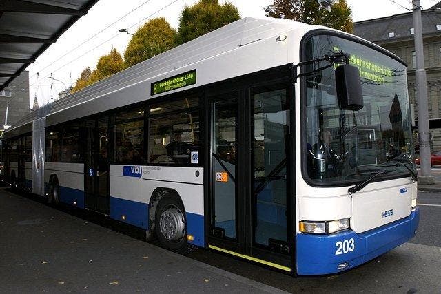 Die Verkehrsbetriebe Luzern setzen neu auf allen Linien Niderflurbusse ein. (Bild: Archiv Neue LZ)
