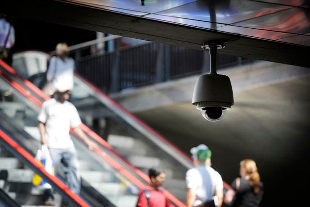 Videoüberwachung am Bahnhof Luzern. (Bild: Pius Armein/Neue LZ)