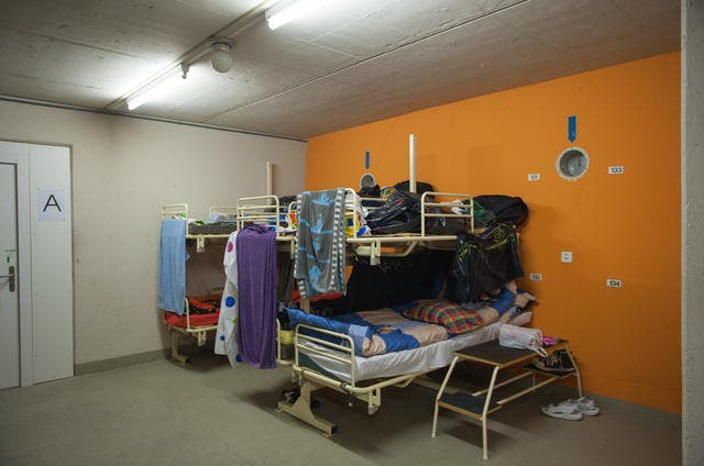 Die von der Caritas betriebene Asylunterkunft Eichhof. (Bild: Archiv Roger Grütter / Neue LZ)