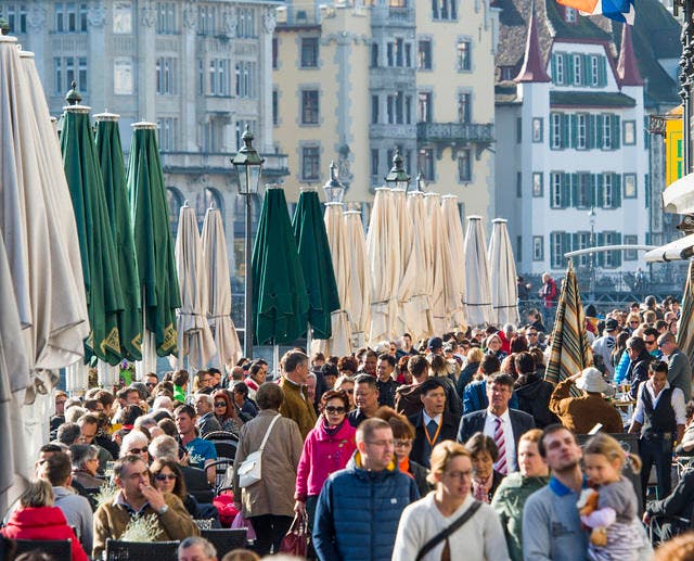Die Bevölkerungszahl im Kanton Luzern hat in den letzten 25 Jahren stark zugenommen. (Symbolbild) (Bild: Keystone)