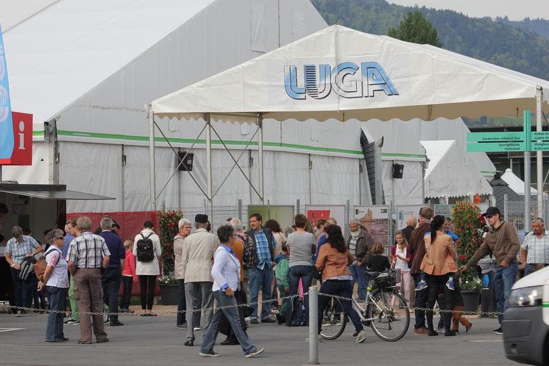 Die Zentralschweizer Erlebnismesse Luga ist seit Freitag eröffnet. (Bild: Gian Kamlesh)