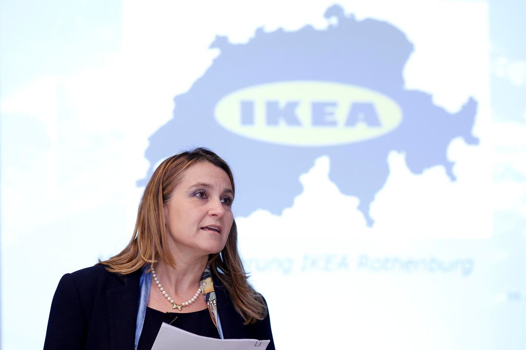 Simona Scarpaleggia, Landeschefin Ikea Schweiz. (Bild: Photopress / Alexandra Wey)