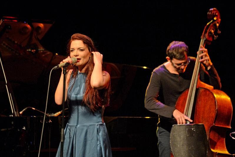Das Quartett von Elina Duni (Bild: Nadia Schärli / Neue LZ)