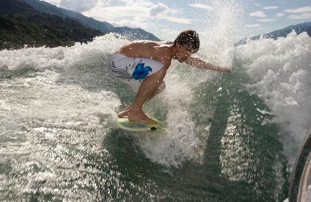 Surfen wird auch in der Schweiz immer populärer. (Bild pd)